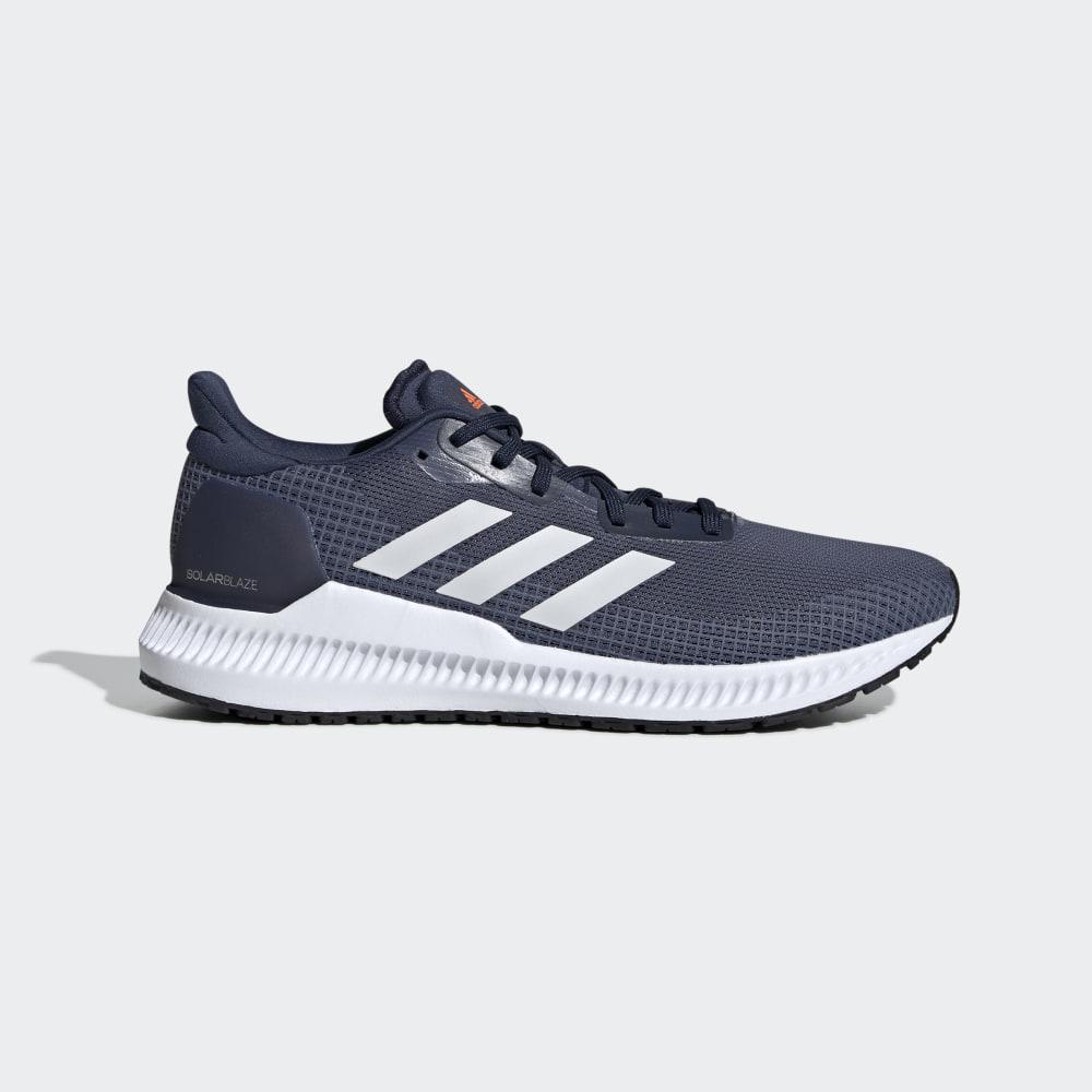 Bocanci Munte Adidas Solar Blaze Barbati Romania - Bleumarin/Gri/Portocalii EF0811